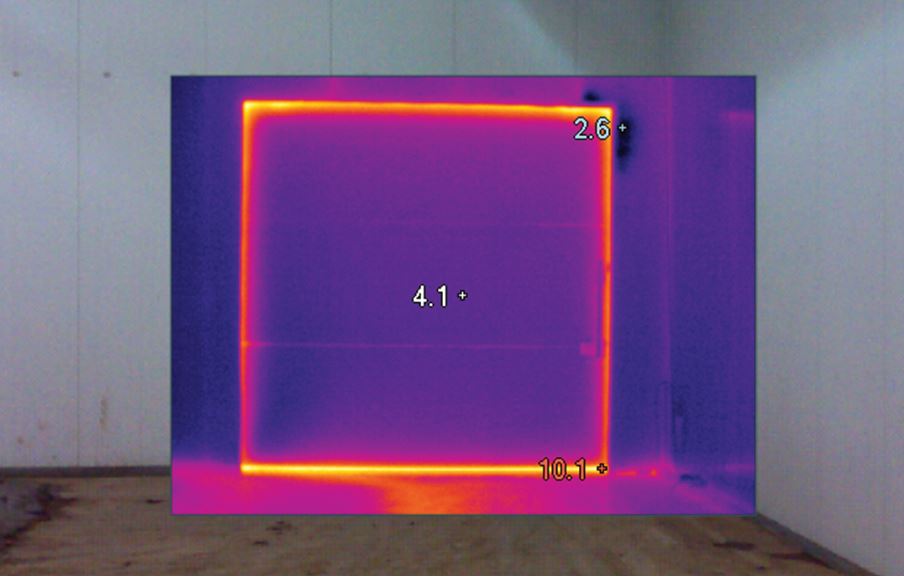 Address cold store air leakage and insulation